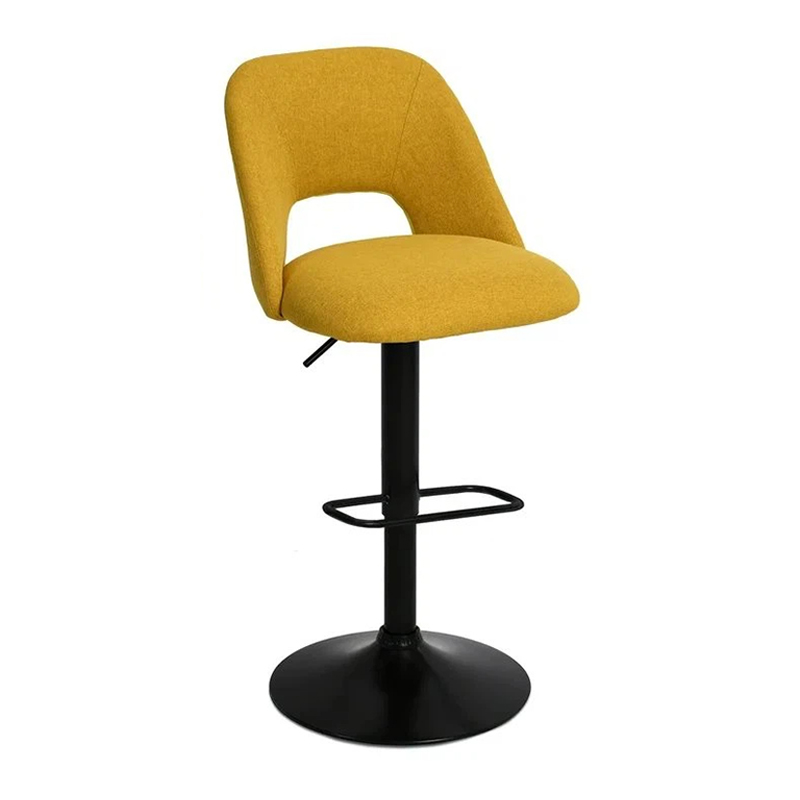 Tabouret de bar en tissu moderne pour café/bar/cuisine