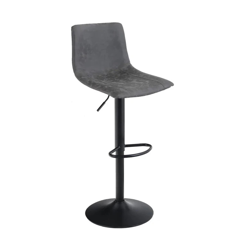 Coussin de siège rembourré Tabouret de bar pivotant en cuir de luxe