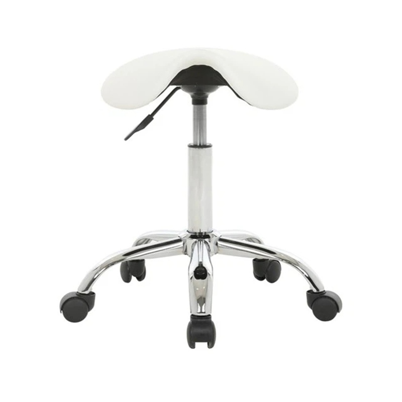 Tabouret de selle de salon réglable sans dossier pour clinique, dentiste, salon