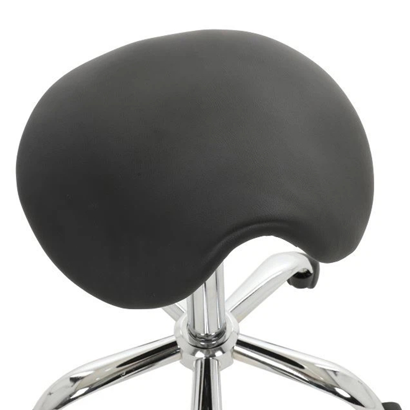 Tabouret de selle de massage réglable roulant avec roues