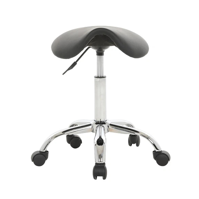 Tabouret de selle de massage réglable roulant avec roues