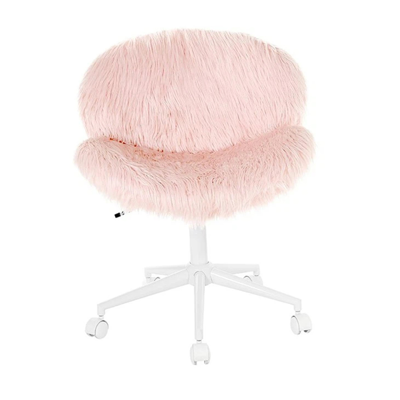 Chaise de maquillage des loisirs rose de manucure pivotante vivante